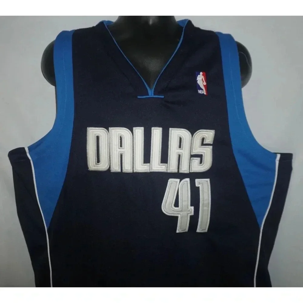 Dirk Nowitzki Dallas Mavericks Adidas Jersey M 48